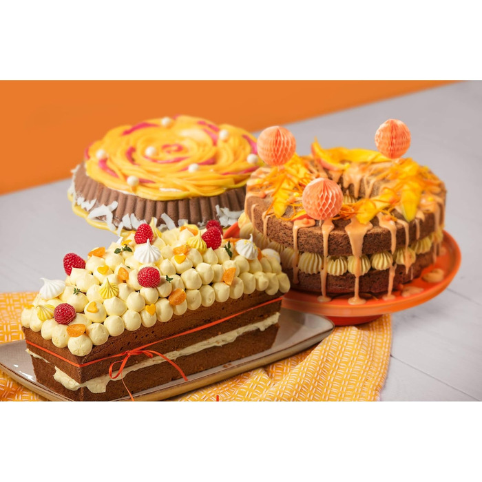 Набір форм для випічки Kaiser Gourmet 4 шт: роз'ємна, для тортів, кексів, антипригарне покриття