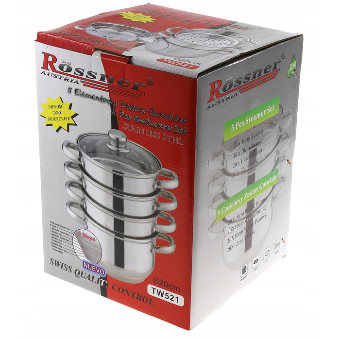 Пароварка Rossner, 3,5 л
