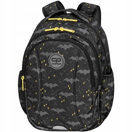Багатовідсінковий шкільний рюкзак CoolPack, чорний, 21 л