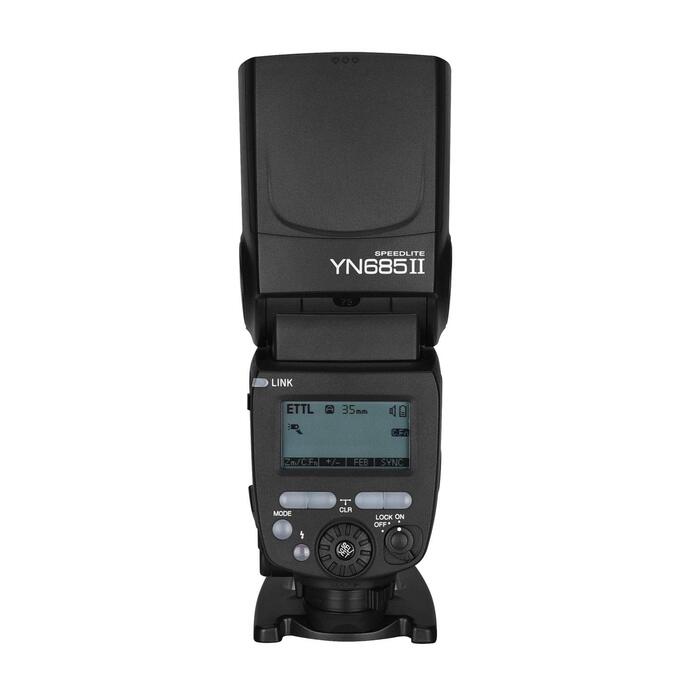 Спалаху Yongnuo YN685II: ЕTTL, HSS, 2.4G Wireless, GN60 для Canon 5DIII, 6DII, 800D, 77D, 7D2, T4i, T3i, 1300D, 70D