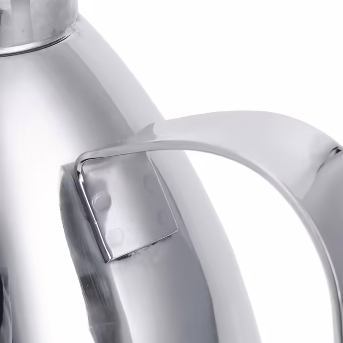 Topyond 1L Olive Oil Dispenser, 304 Stainless Steel Oil Bottle with Handle, Multifunctional Container, Suitable for Storing Vinegar and Oil, Kitchen Tool