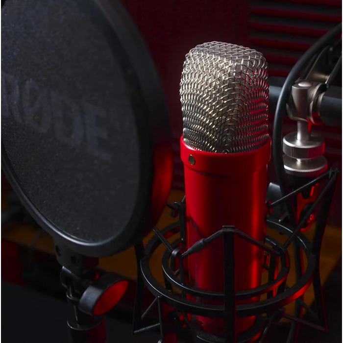 Конденсаторний мікрофон RØDE NT1 Signature Series: для запису вокалу, музики та стрімінгу