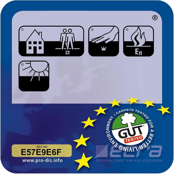 Придверний килимок DILUMA Matador 45x75 см, гумовий захисний килим для вулиці та вхідної групи, протиковзкий та зносостійкий