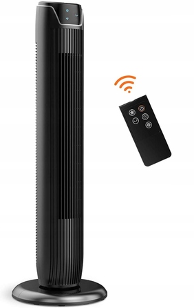 Колонний вентилятор Midea FZ10-17JR, чорний
