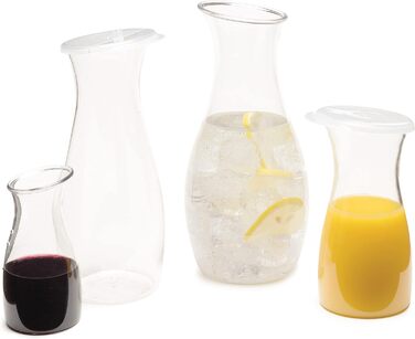 Carlisle 7090307 Cascata Carafe made of shatterproof polycarbonate, 1.5L, clear