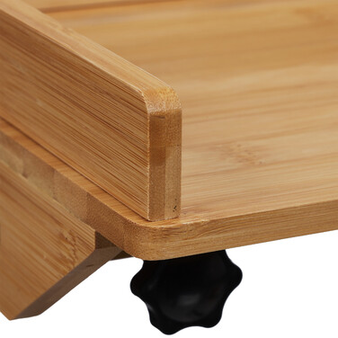 Bamboo Bedside Table with Clamp