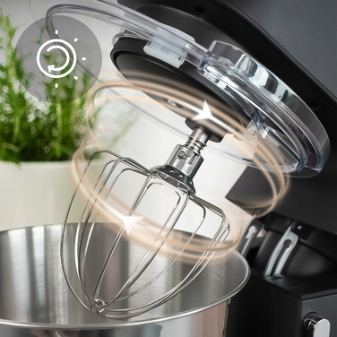 Кухонний комбайн Mozano Kitchen Machine 3200, 2300 Вт, чорний