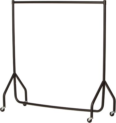 The Shopfitting Shop Robust Clothes Rack, 1.2 m (4 ft) long, 1.2 m (4 ft) high