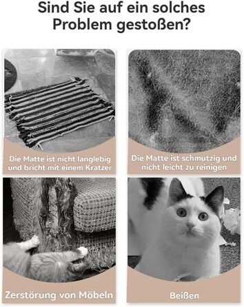 Ліжко для котів на батарею, лежанка для котів, гамак для котів, тепле ліжко для котів з плюшевим покриттям, складне ліжко-гамак для котів, сірий колір, 45x30 см (3 шт. в наборі, килимок для дряпання хакі)