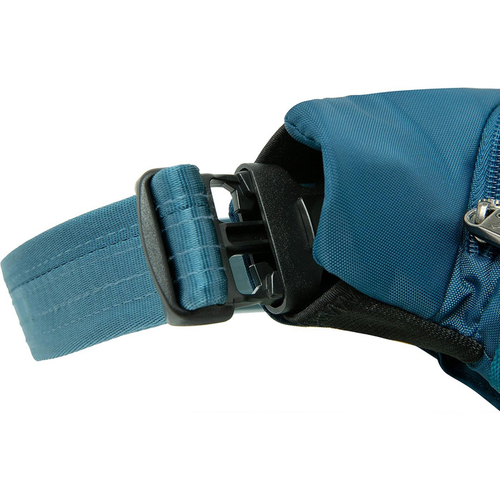 Чорний туристичний рюкзак Travelon Active Waist з захистом від крадіжки (9.5 x 6 x 2)