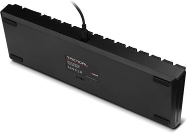 Ozone Gaming Gear Double TAP: Клавіатура + Миша, напівмеханічна, RGB, 4000 DPI, USB (Tactical US)