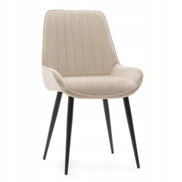 Оббитий велюром стілець Luca в стилі гламур для вітальні та їдальні, сучасний