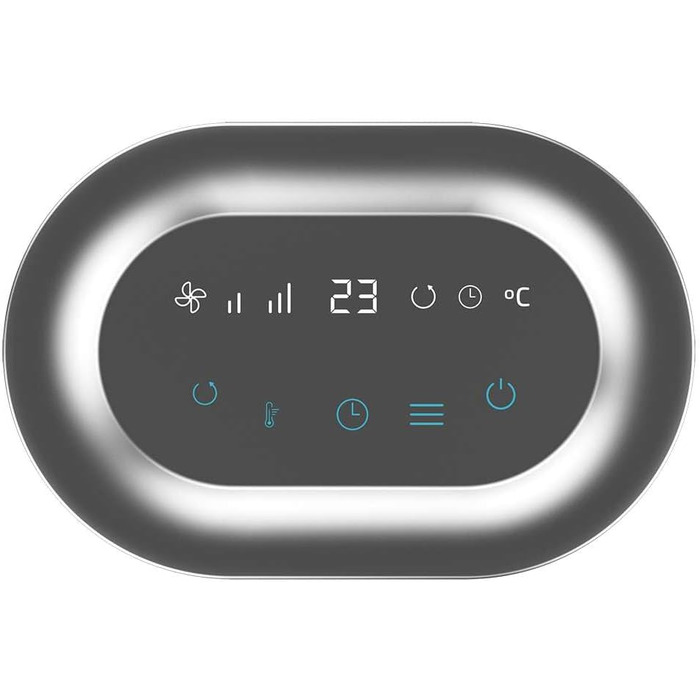 Обігрівач настільний Cecotec ReadyWarm 1550 Max Ceramic Rotate - 1500 Вт, обертання, регулювання температури, 3 режими, білий