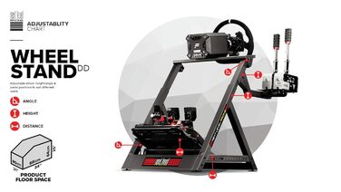 Стенд для гоночного керма Next Level Racing NLR-S013 Single - для DD керм