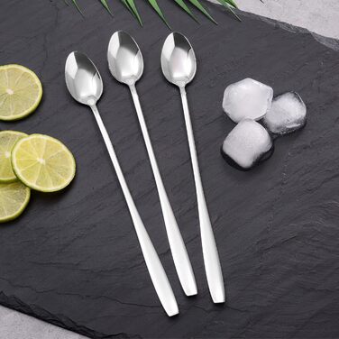 Набір ложок для лате макіато GRÄWE Königstein Silber, нержавіюча сталь, 6 шт.