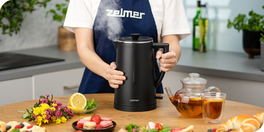 Електричний чайник Zelmer ZCK8020B, 2200 Вт, 1,7 л, чорний