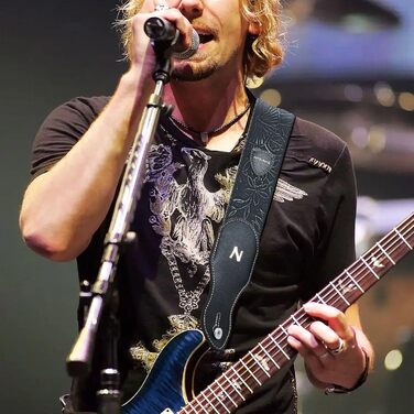 Гітарний ремінь Nefelibata з кишенькою для медіатора, 2.3 дюйми, веганська шкіра, стиль Porter, 60-ті, вестерн, вінтаж, регульований (42-66 дюймів), чорний