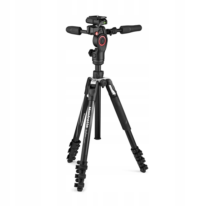 Штатив Manfrotto BeFree Advanced 3W Live, 151 см, чорний