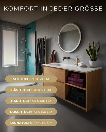 Набір махрових рушників 50x100 см, 100% бавовна, 600 г/м², Oeko-TEX, коричневі, 8 шт.