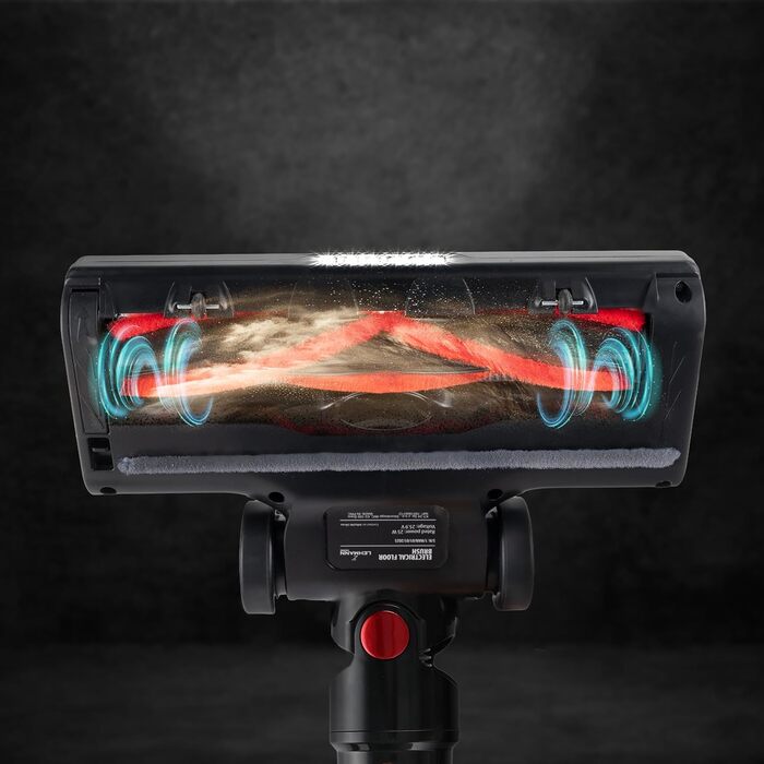 Акумуляторний пилосос LEHMANN 3-в-1: бездротовий, з HEPA-фільтром, LED-щіткою, для прибирання шерсті тварин, килимів та авто. Час роботи: 45 хв, об'єм контейнера: 1,8 л.