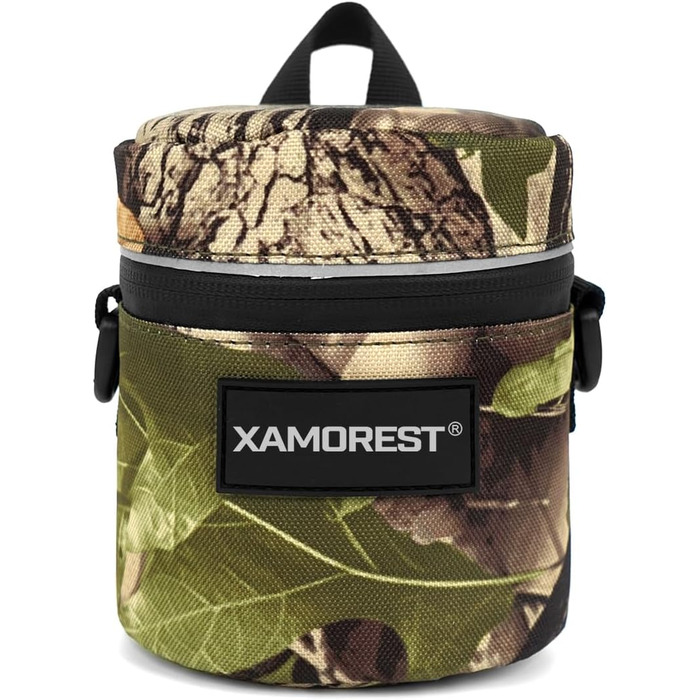 Чохол для об'єктива камери, нейлон, оливковий (XL 10.5x18.5 см, M 8.5x9.5 см)