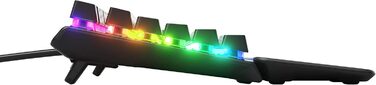 SteelSeries Apex 7 - Механічна ігрова клавіатура з OLED дисплеєм - Червоні перемикачі - Розкладка DE (QWERTZ)