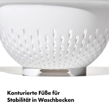 OXO Good Grips пластиковий друшляк 2,8 л, білий