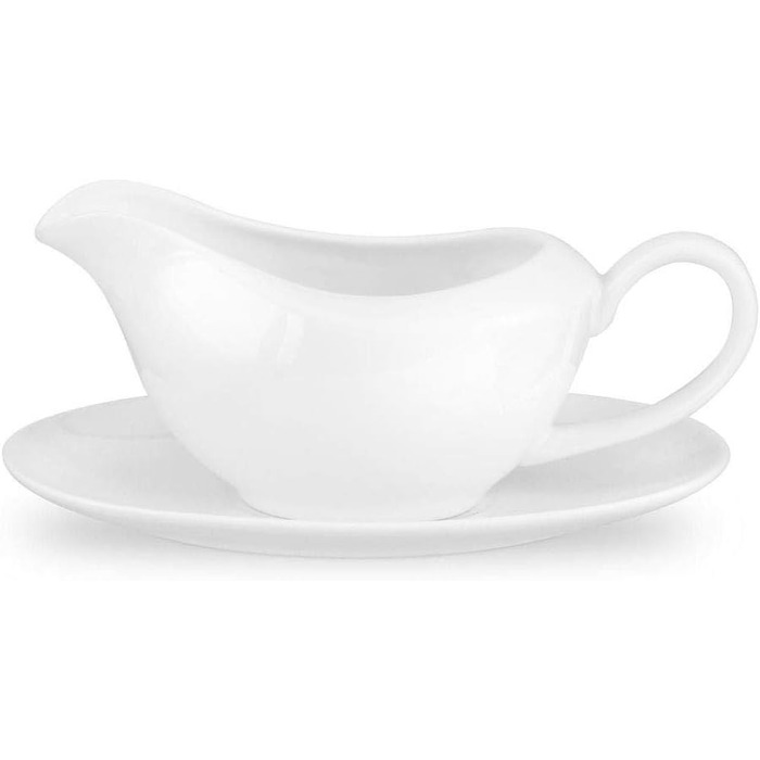 Соусник Royal Worcester з підставкою, 0,34 л, білий фарфор