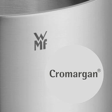 Каструля WMF Gourmet Plus 16 см з нержавіючої сталі Cromargan з кришкою, 1.4 л, для індукційних плит, з внутрішньою шкалою
