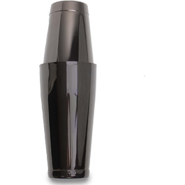 Boston Shaker | Stainless Steel Tin Tin Shaker | Lacari ORIGINAL Cocktail Shaker | Boston Cocktail Shaker | Color: Black | Stainless Steel Cocktail Shaker | Cheers Club