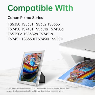Картриджі Patron 560 561 XL для принтерів Canon Pixma TS5350, TS5351, TS5352, TS5353, TS7451 (чорний та кольоровий, набір 2 шт)