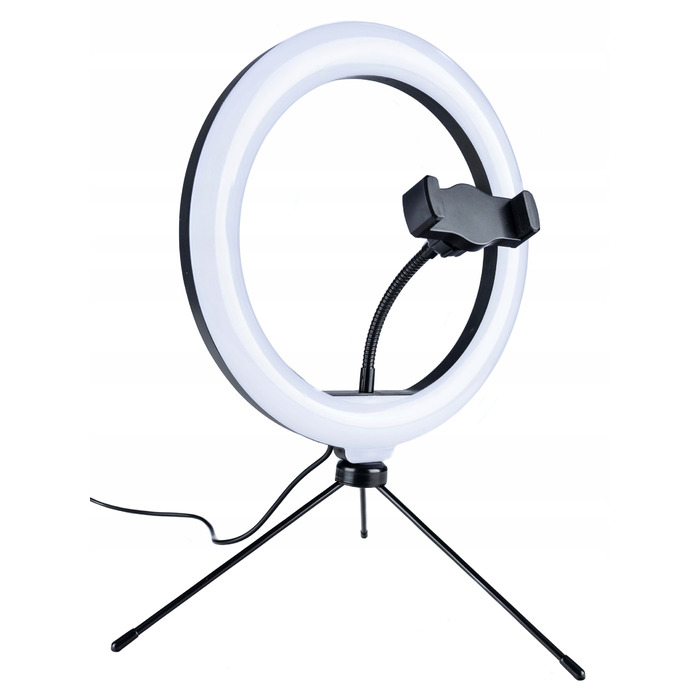 Кільцева LED-лампа RGB зі штативом та тримачем