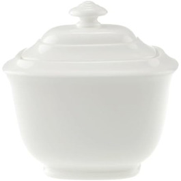 Villeroy & Boch Royal Sugar Bowl, Premium Bone Porcelain, White