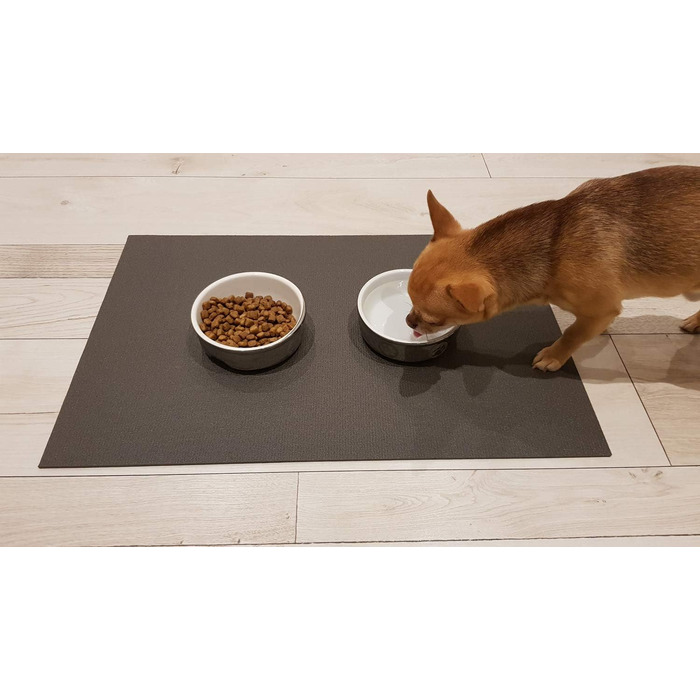 Підкладка під миску SanoZoo для котів (40x60 см, фіолетова) – екологічна, Made in Germany