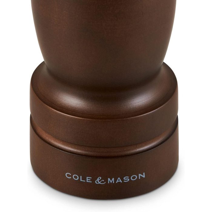 Мельниця для перцю Cole & Mason Forest Capstan, темне дерево, 300 мм, Precision+, 1 шт.
