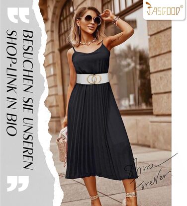 Жіночий широкий еластичний пояс JasGood вінтажний, з золотою пряжкою, білий, 80 см (під талію 80-95 см)