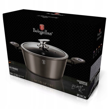 Каструля традиційна Berlinger Haus Metallic Line, 4,5 л