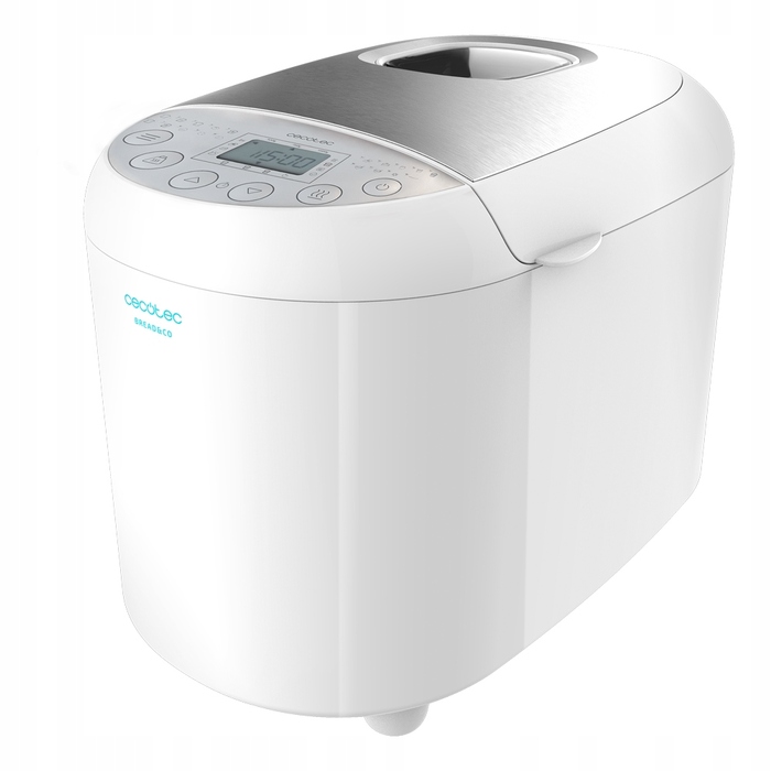 Хлібопічка Cecotec Bread&Co 1000 Delicious Bakery, біла, 550 Вт