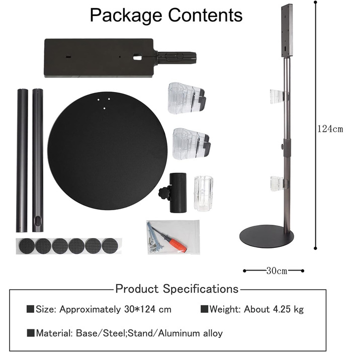 Підставка для пилососа Dyson V15 Detect V6 V7 V8 V10 V11: настінна/підлогова кріплення