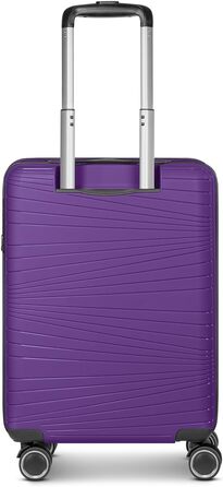 Набір валіз Franky Dallas 3.0 (3 шт.) | Тріумф фіолетового: TSA-замок, 4 колеса, обмежувач ручки | 36/60/92 л