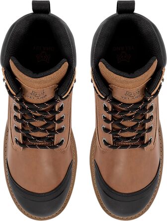 Чоловічі робочі черевики Yelang з металевим підноском, для промислового будівництва, безпечне взуття, розмір 41.5 EU, колір коричневий