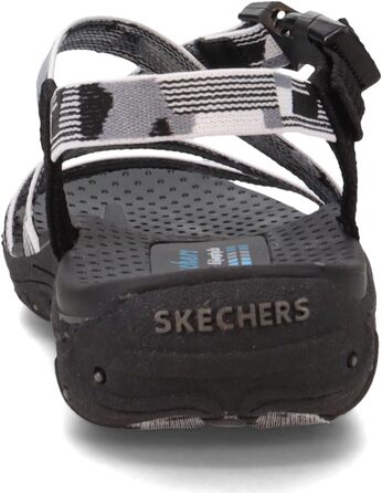 Сандалі жіночі Skechers Reggae Tasse - Oh,snap! чорно-білі (38 EU)