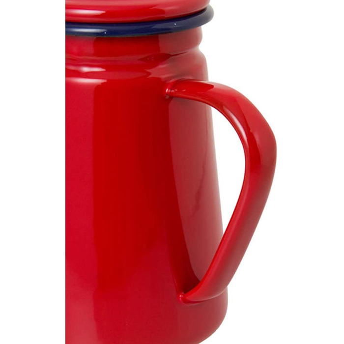 JMAHM Enamel Teakettle Coffee Pot 1L Water Kettle Can Be Used for Coffee, Tea, Milk, Oil, Induction Cooker Gas Stove Universal (Green)
