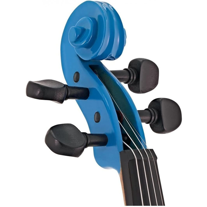 Скрипка для учнів 3/4 від Gear4music з коліумом, струною та футляром, блакитна