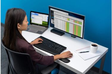 Підставка для зап'ястя Kensington ErgoSoft для миші (152x72.9x18 мм, чорний)