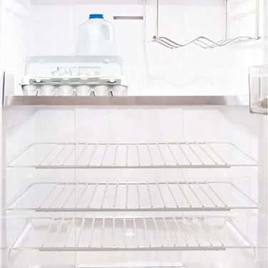 Universal Refrigerator Freezer Shelf Rack (white, 3 pack)