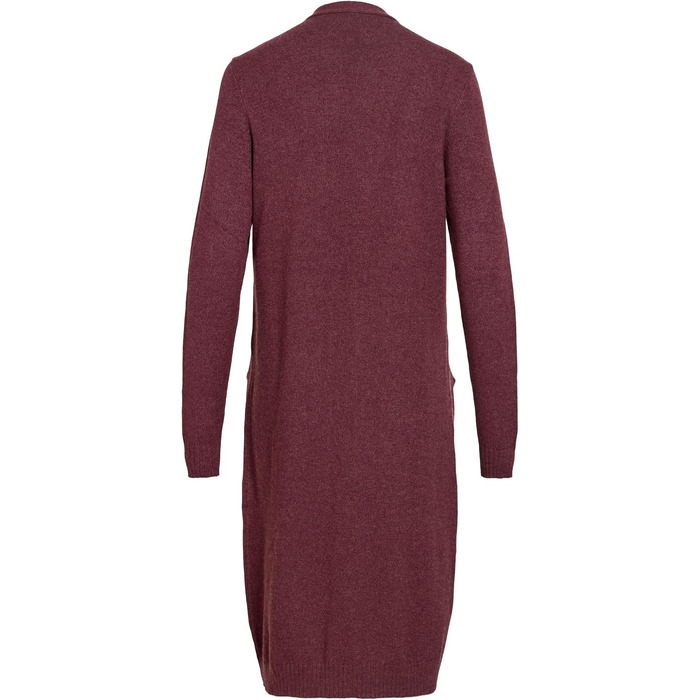Кардиган жіночий Vila VIRIL Longline в'язаний (XL, Port Royale) - подовжений жакет