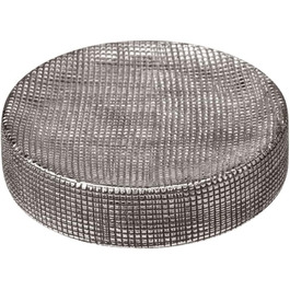 Підставка для мила WENKO Rivara, керамічна мильниця для мила, Ø 10 x 2,5 см, срібна