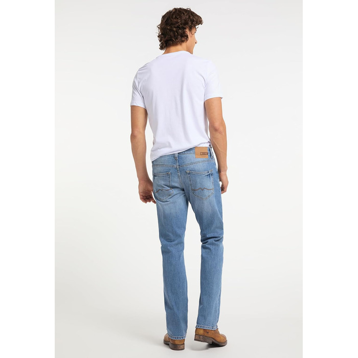 Джинси чоловічі MUSTANG Oregon Bootcut, стрейч, деним, сині/чорні, розміри 30-44