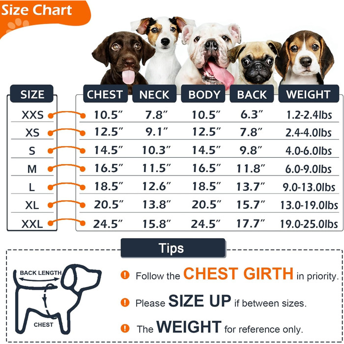 Dog Sweaters, 3-Pack, Dog Sweaters for Small Dogs, Dog Clothes for Small Dogs, Girls and Boys, Ultra Soft and Warm Puppy Sweater Dog Coat for Winter Christmas (XXS,